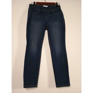 New‎ Directions Flex Stretch Skinny Women's Petite 4 Short Denim Blue Jeans